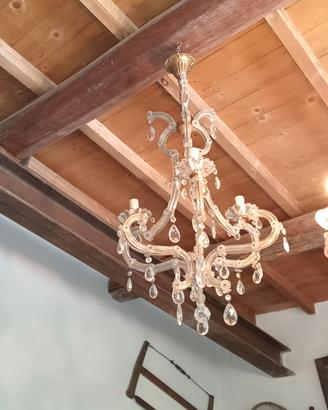 lampadario Maria Teresa , vetro murano 