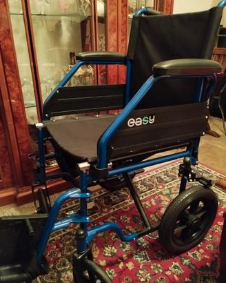 Sedia a rotelle pieghevole Easy