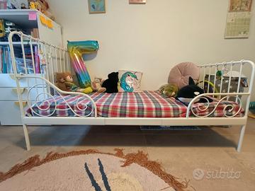 Letto e materasso allungabili per bambini