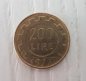 Moneta 200 Lire 1977