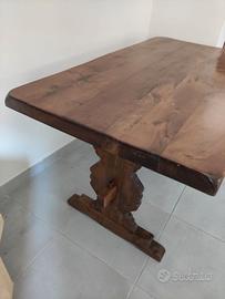 Tavolo Antico/Rustico in legno massello