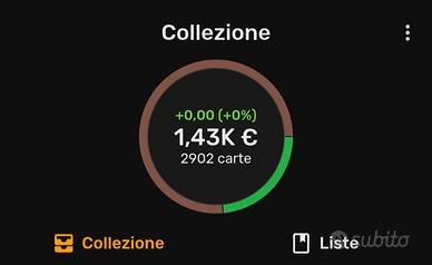 Collezione Magic The Catering circa 2900 carte