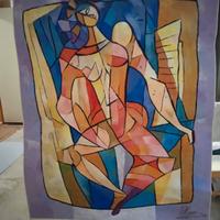 Arazzo con supporto – Icona contemporanea di Isaac