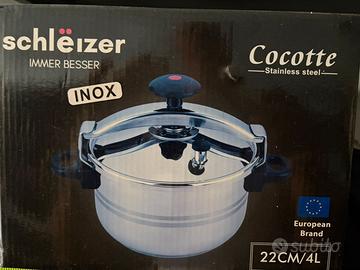 Pentola a pressione Schleizer Cocorte inox