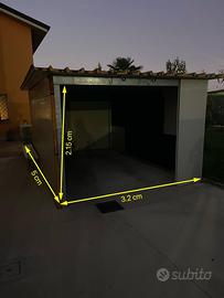 Box auto struttura metallo