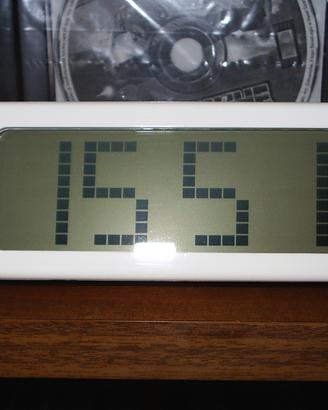 Orologio grossi numeri con sveglia