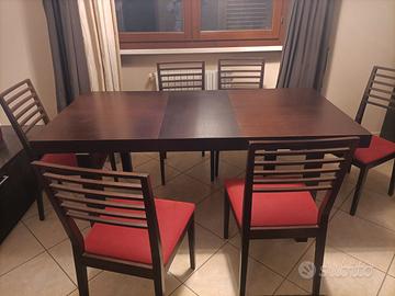 Tavolo + 6 sede