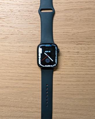 Apple Watch Series 7 45mm Midnight + Scatola
