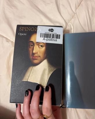 edizione rara Opere di Spinoza