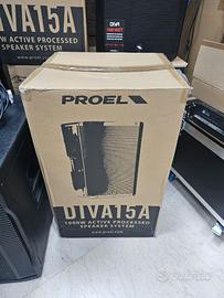 Casse attive PROEL Diva 15A BLUETOOTH COME EX DEMO