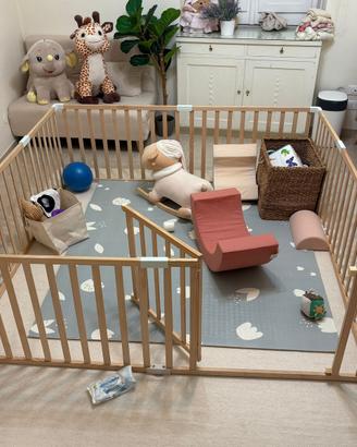 Box recinzione in legno per bambini