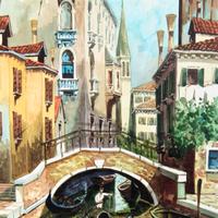 Canale a Venezia - Gianfranco Rossetti - Venezia