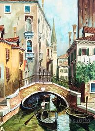 Canale a Venezia - Gianfranco Rossetti - Venezia