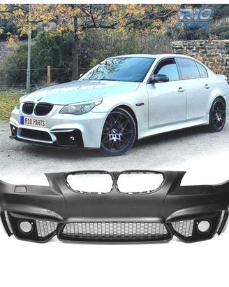 PARAURTI ANTERIORE BMW E60 E61 LOOK M4 SRA GRIGLIE