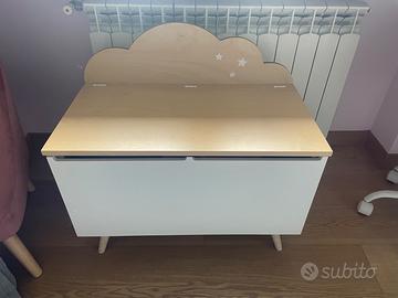 Cassapanca bianca maison du monde