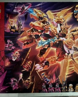 Lego 71774 Lloyd’s Golden Ultra Dragon - Nuovo