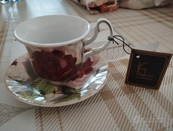Servizo da caffè 6 tazzine e 6 piattini