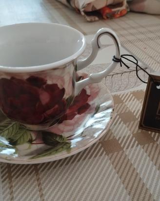 Servizo da caffè 6 tazzine e 6 piattini