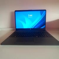 computer portatile HP con caricatore e mouse 