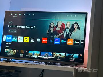 SmartTv Phillips 32 pollici Ambilight con scatola