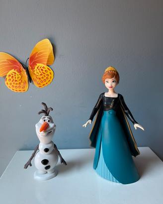 Personaggi Frozen Anna e Olaf