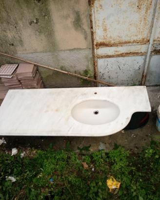 Lavabo bagno in Marmo.