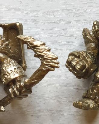 Lotto Gormiti Lord Agrom e FireSpitter Gold ORO