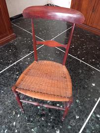 sedia chiavarina anni '50