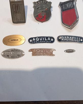 targhette auto