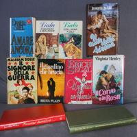 Lotto di 10 Libri rosa anni 80/90 autori vari