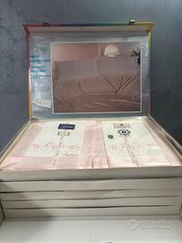 Completo letto matrimoniale della nonna