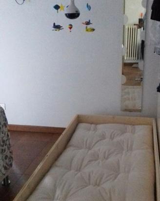 Letto montessori in legno