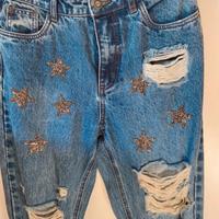 Jeans modello boyfriend taglia 27
