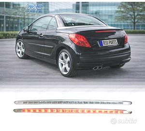 TERZO STOP PER PEUGEOT 207 CC A LED CROMATO