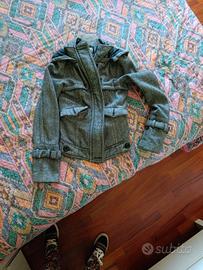 Cappotto corto pull & bear con cappuccio