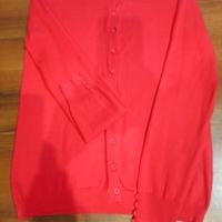 golfino rosso  ragazza 