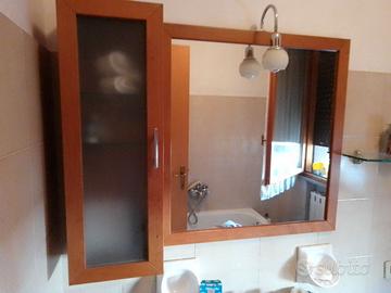 Pensile con Specchio bagno