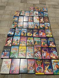 Lotto stock videocassette whs disney vintage 53