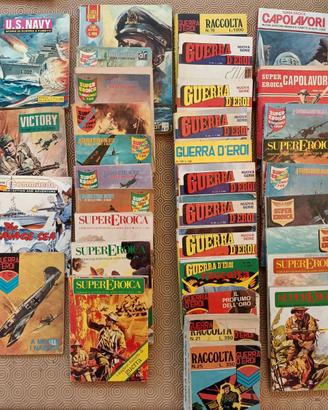 Fumetti Guerra d'eroi  e Supereroica