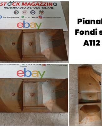 Pianale fondo sx Autobianchi a112 e Abarth