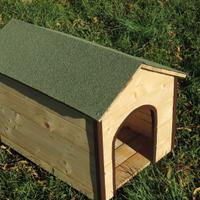 Casetta in legno per cani taglia media e grande