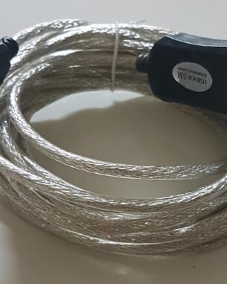 Cavo di prolunga USB 2.0 da 5 metri per stampante
