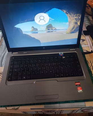 Hp G62 Amd P540 15,6'' 320 Gb Hdd Windows 10