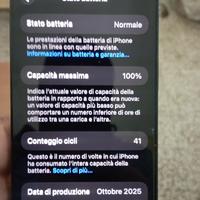 Iphone 17 pro max 256 gb blu