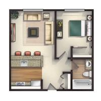 Bilocale con balcone TUTTO INCLUSO