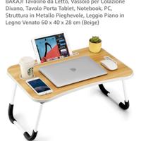 Tavolino da lavoro o colazione 