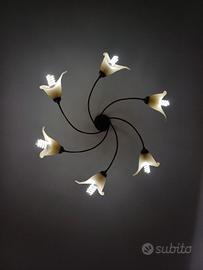 LAMPADARI IN FERRO BATTUTO 