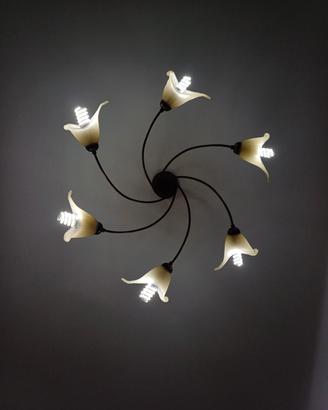 LAMPADARI IN FERRO BATTUTO 