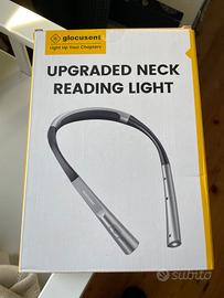 Lampada Glocusent Upgraded LED Neck Reading Light