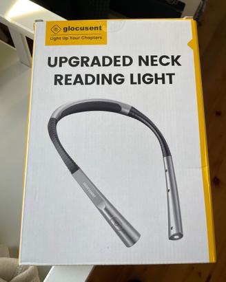 Lampada Glocusent Upgraded LED Neck Reading Light